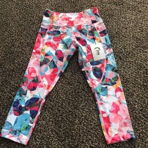 Zyia active cropped workout leggings